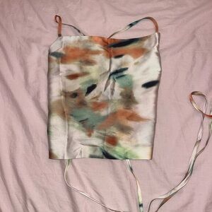 SHEIN Artistic Brushstroke Camisole Top